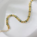  Lắc chân titan Lá xanh 