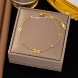  Lắc chân titan Love nhỏ 