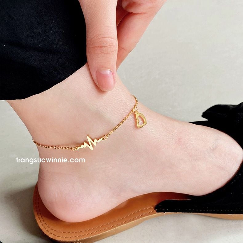 Lắc chân titan Nhịp tim VG 