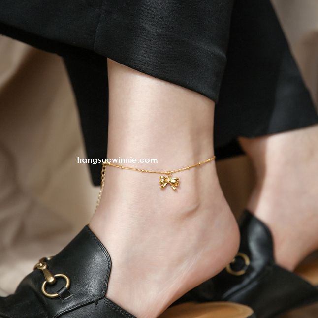  Lắc chân titan Ribbon 