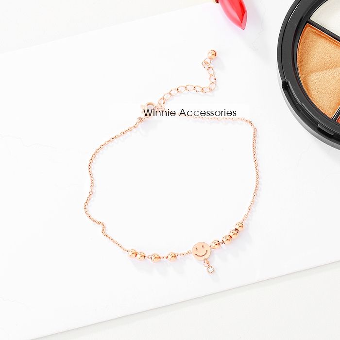  Lắc chân titan Smile bi 