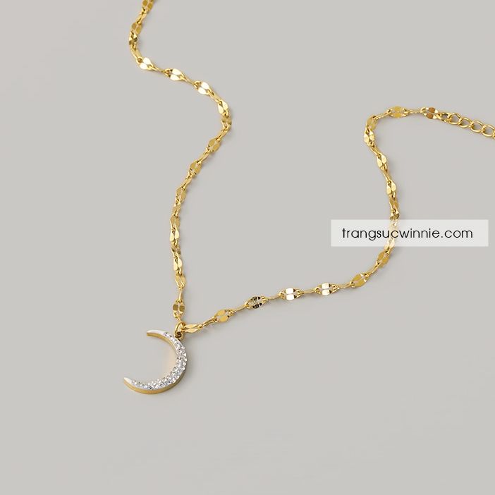  Lắc chân titan Twist Moon 