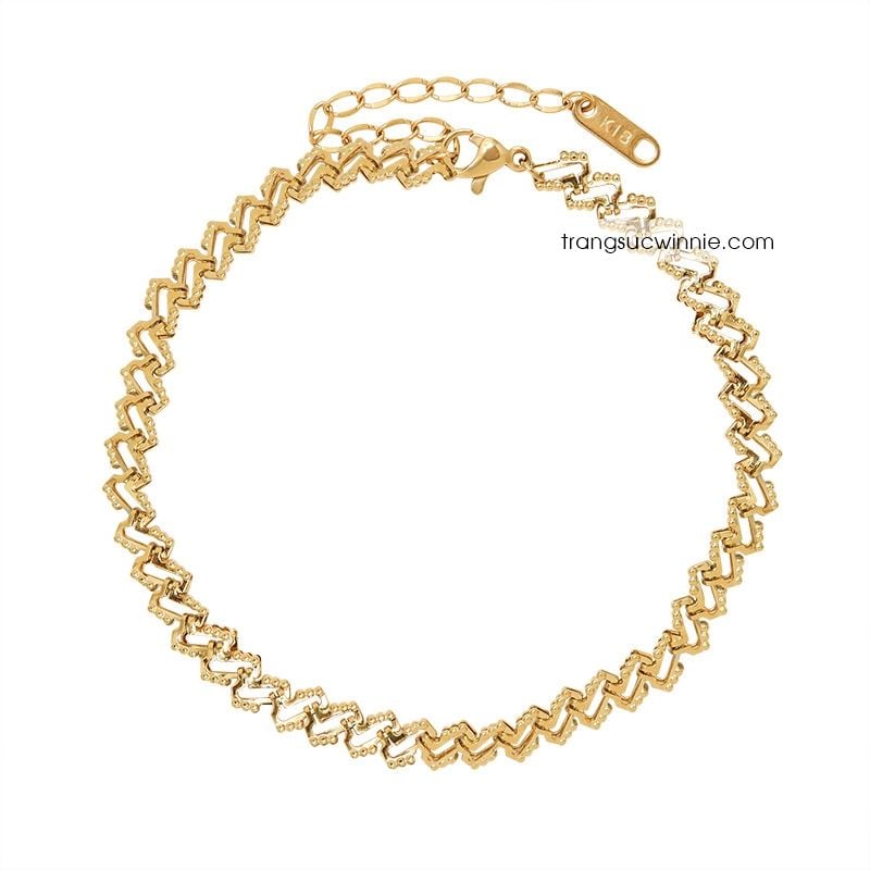  Lắc chân titan Zigzag VG 