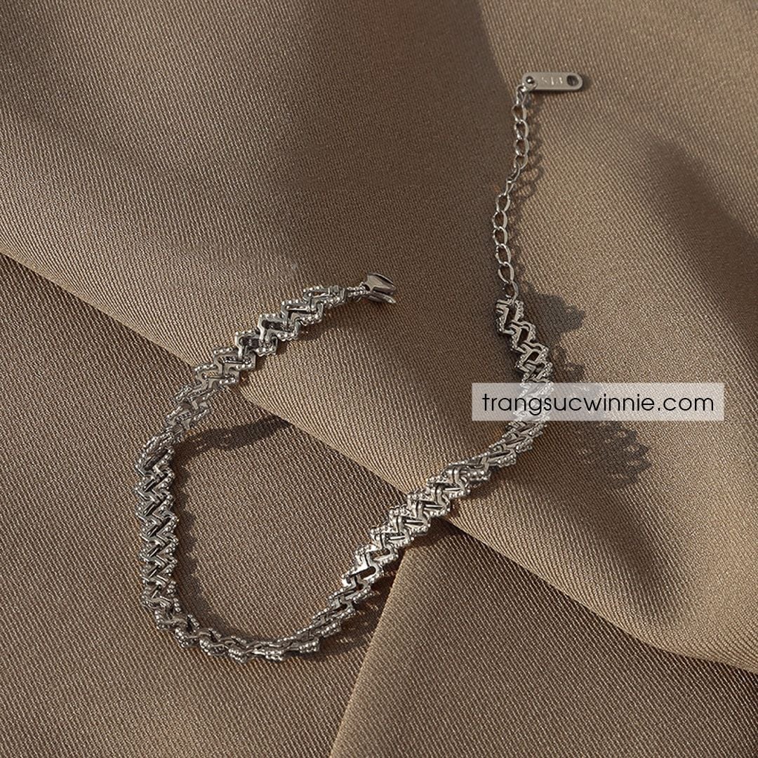  Lắc chân titan Zigzag B 