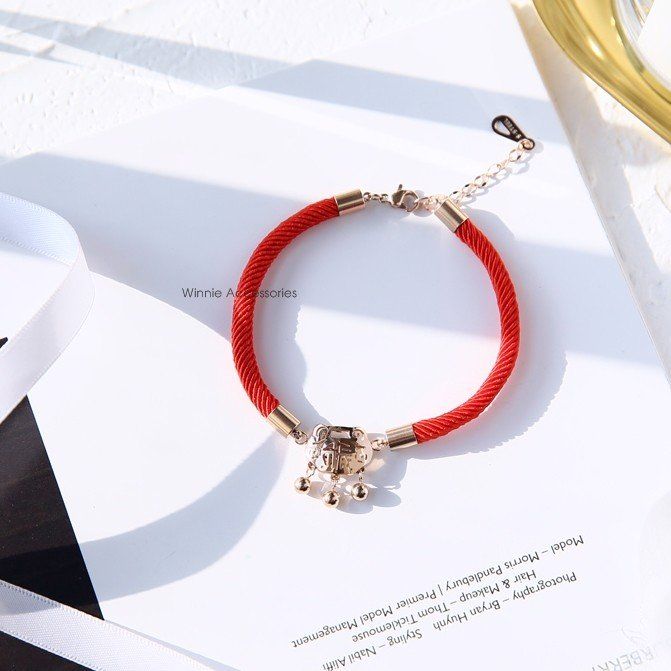  Lắc tay titan Khánh đỏ 