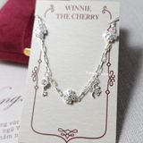  Lắc tay Bạc S925 Clover key 