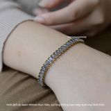  Lắc tay titan Baguette Deco 