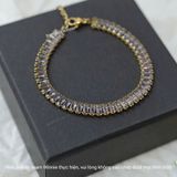  Lắc tay titan Baguette Deco 