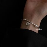  Lắc tay Bạc S925 Bamboo heart 