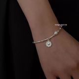  Lắc tay Bạc S925 Bamboo heart 