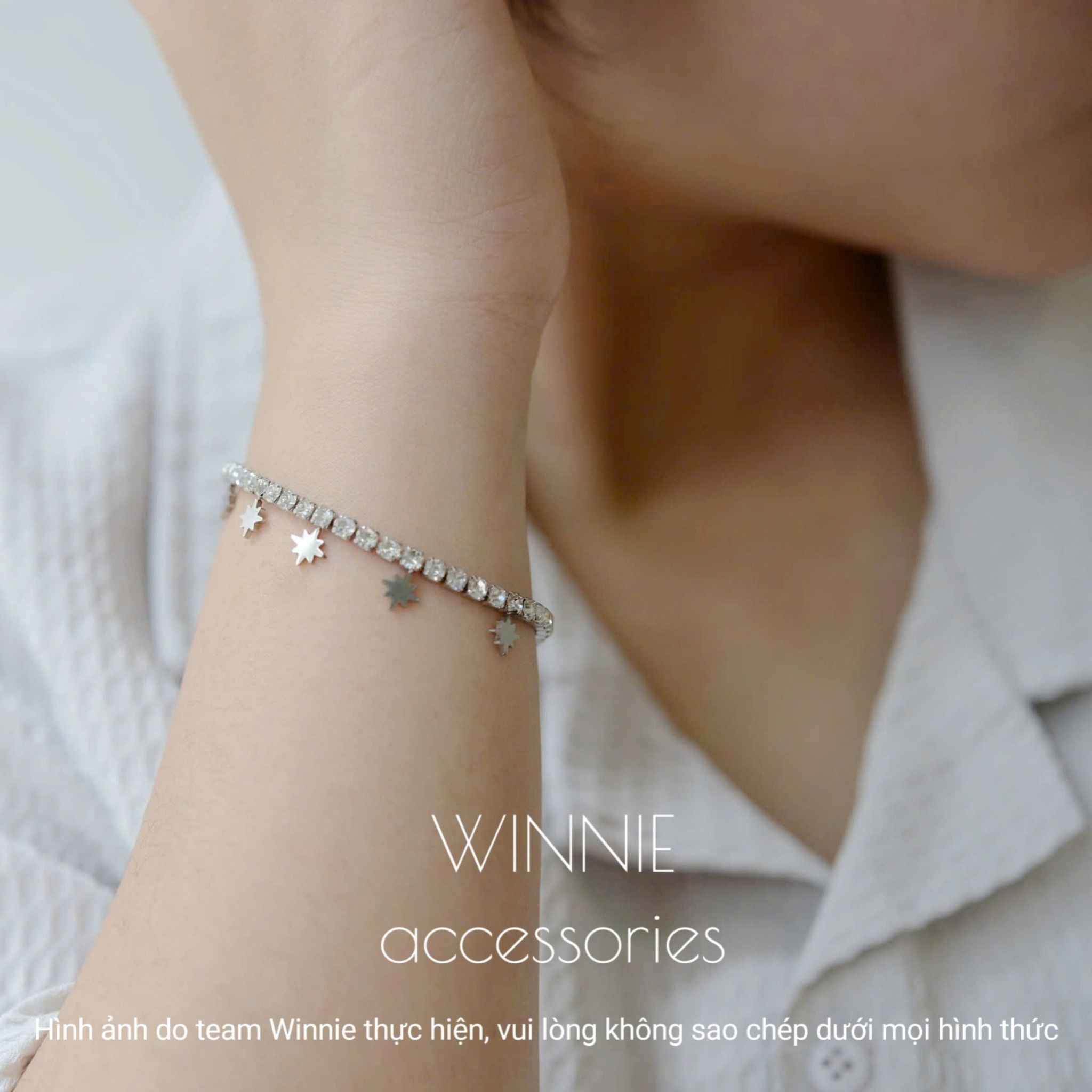  Lắc tay titan Bling sao B 