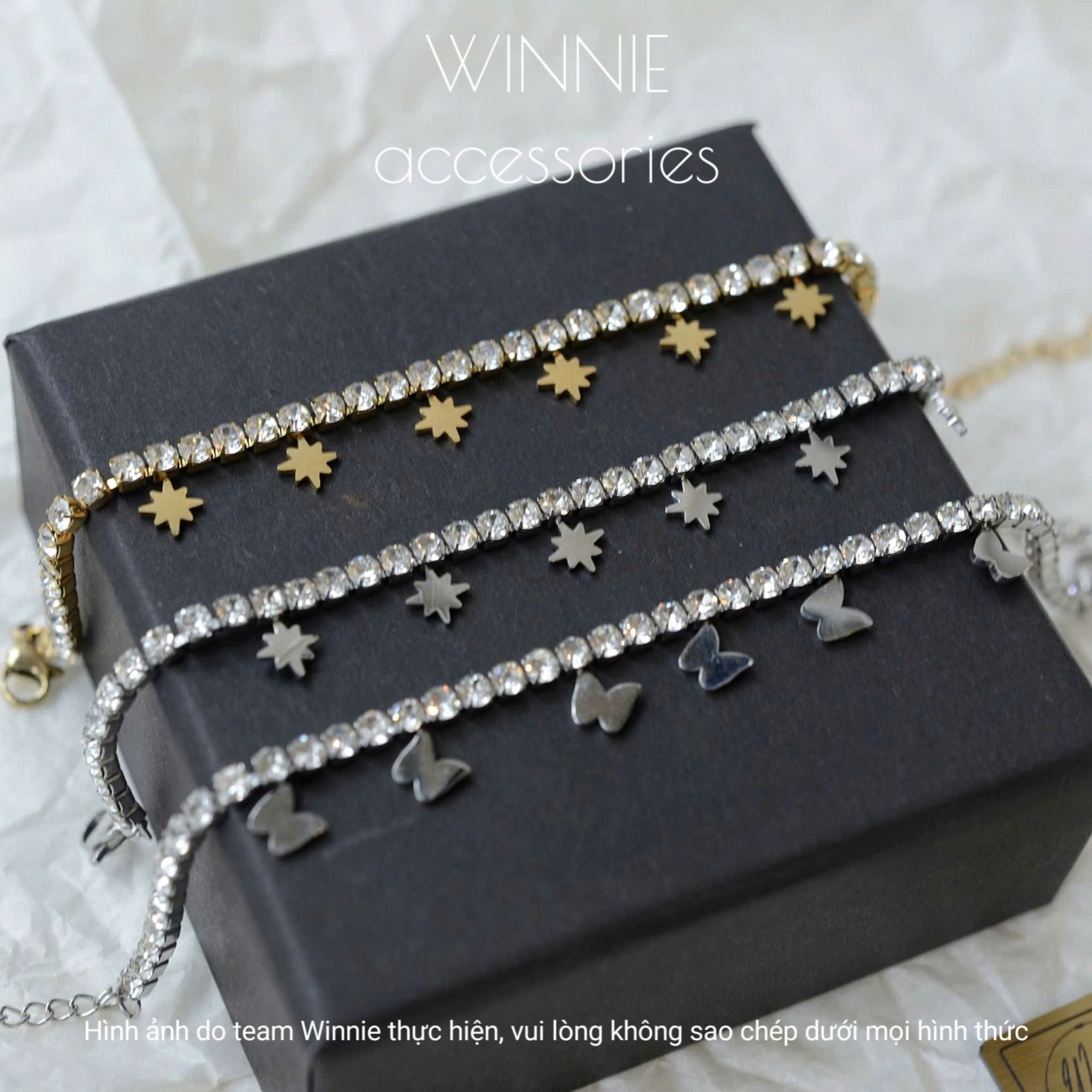  Lắc tay titan Bling sao B 