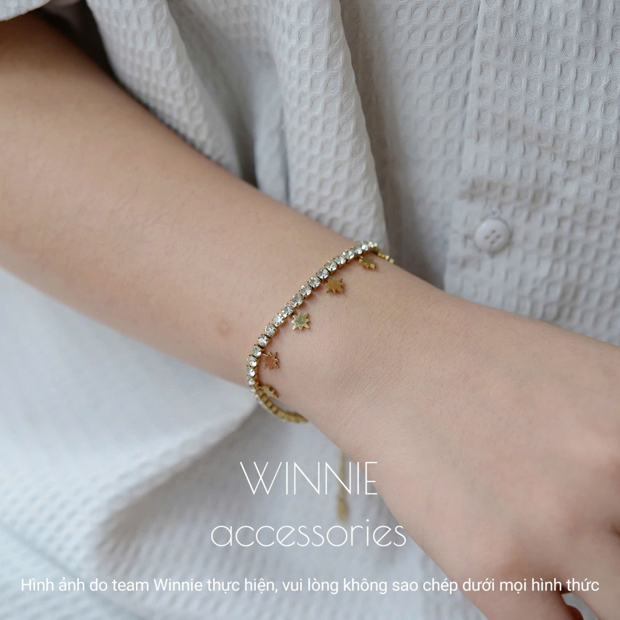  Lắc tay titan Bling sao VG 