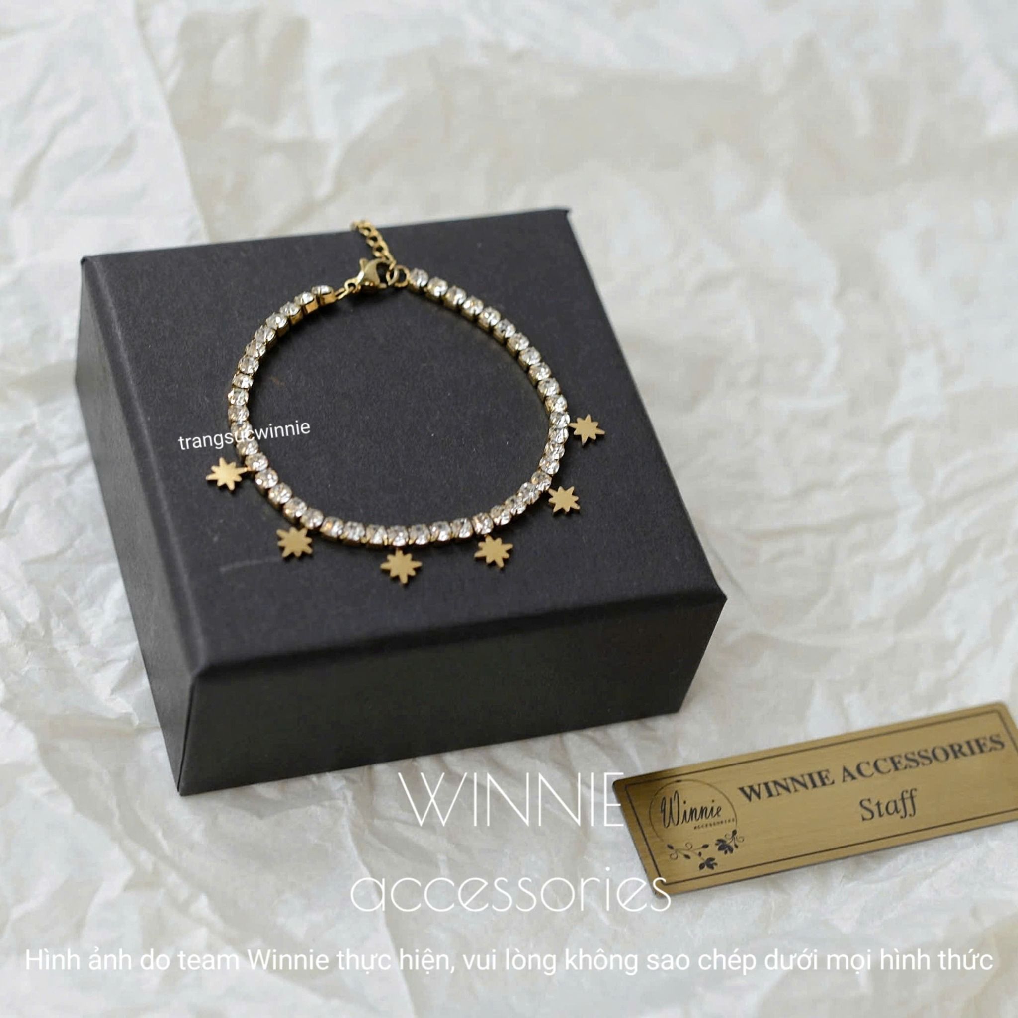  Lắc tay titan Bling sao VG 