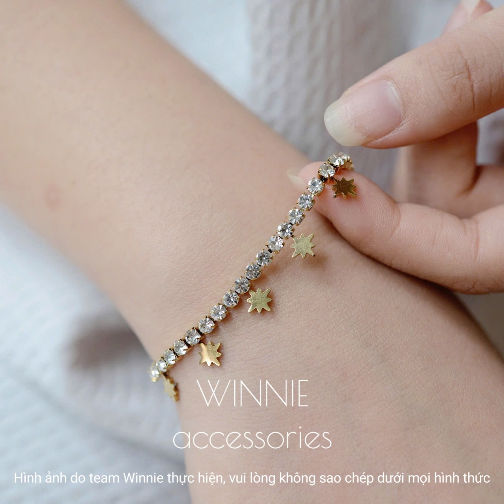  Lắc tay titan Bling sao VG 