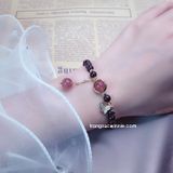  Lắc tay Bướm Garnet 