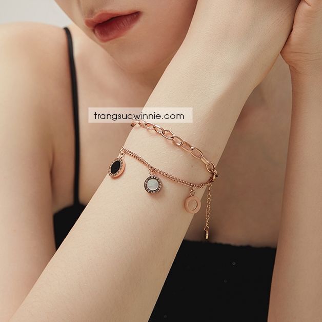  Lắc tay titan BVL chain 