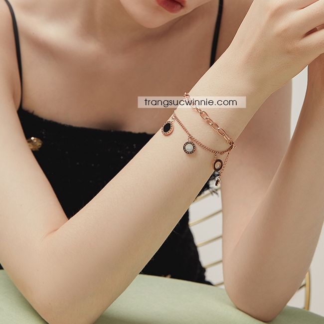  Lắc tay titan BVL chain 