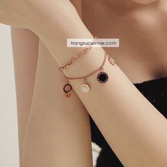  Lắc tay titan BVL chain 