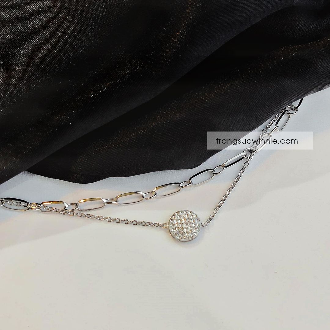 Lắc tay titan Chain Charm B 