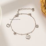  Lắc tay titan Charm heart 