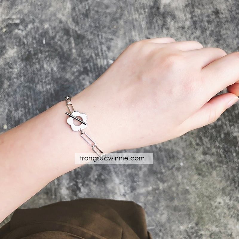  Lắc tay titan Cherry blossom OT B 