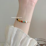  Lắc tay titan Color smile bi 