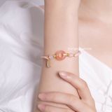  Lắc tay dây Khấu hồng 