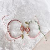  Lắc tay dây Khấu hồng 