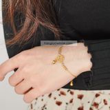  Lắc tay titan Đồng xu bi VG 