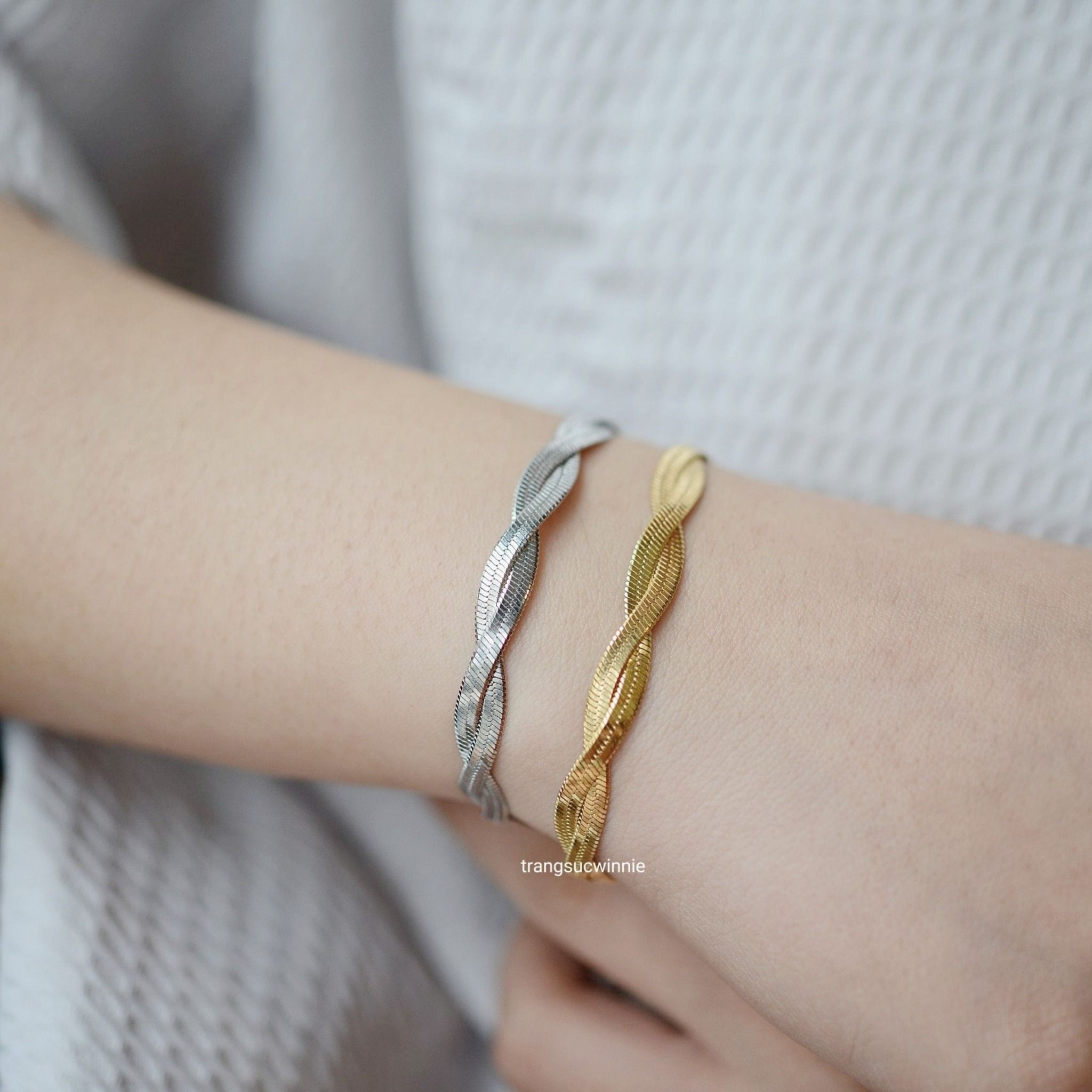  Lắc tay titan CK Double 