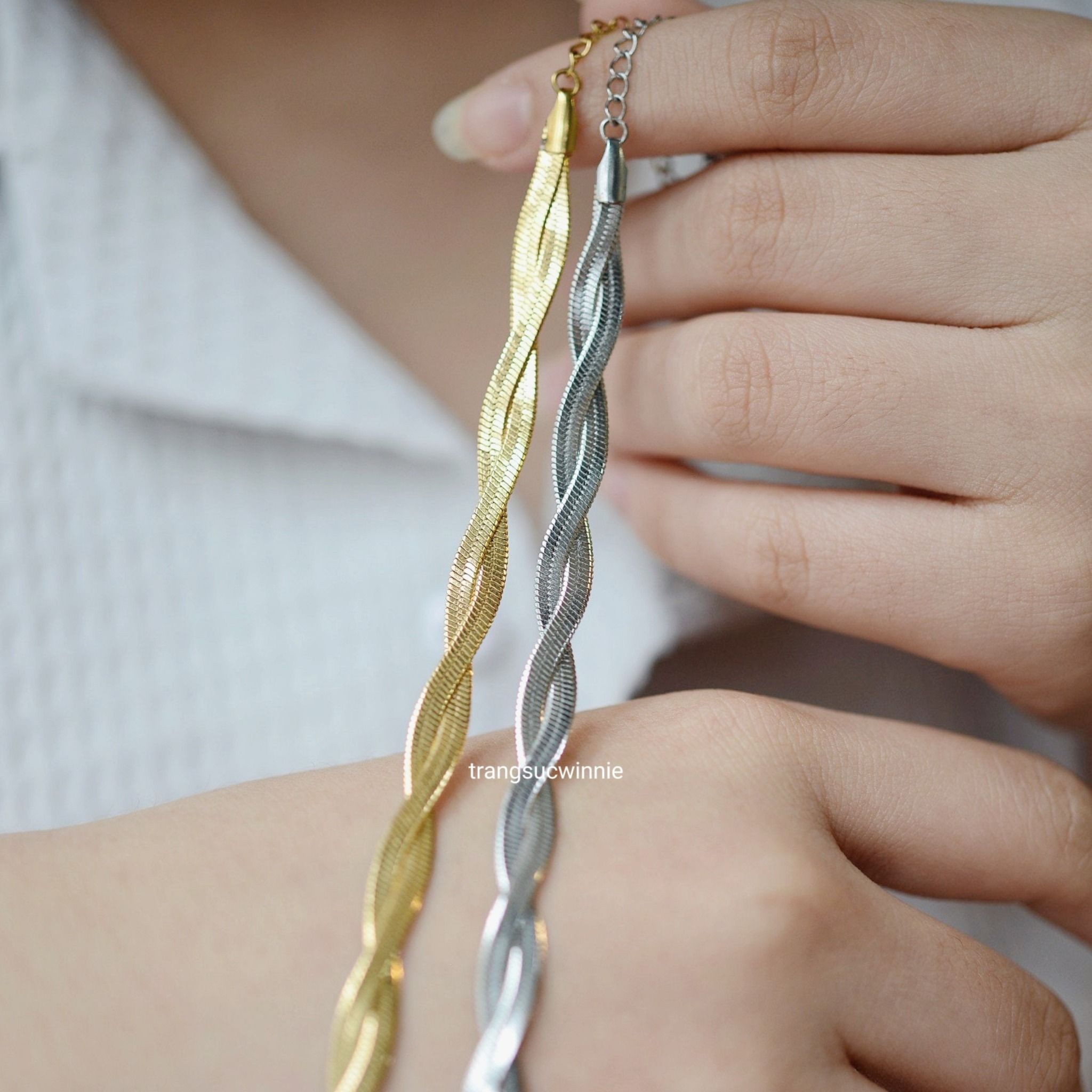  Lắc tay titan CK Double 