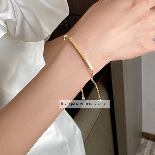 Lắc tay titan Golden tide 