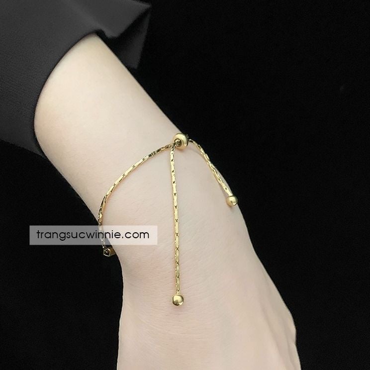  Lắc tay titan Golden tide 