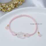  Lắc tay dây Hồ ly hồng 