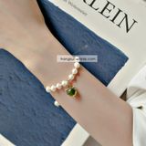  Lắc tay ngọc trai hồ ly xanh 