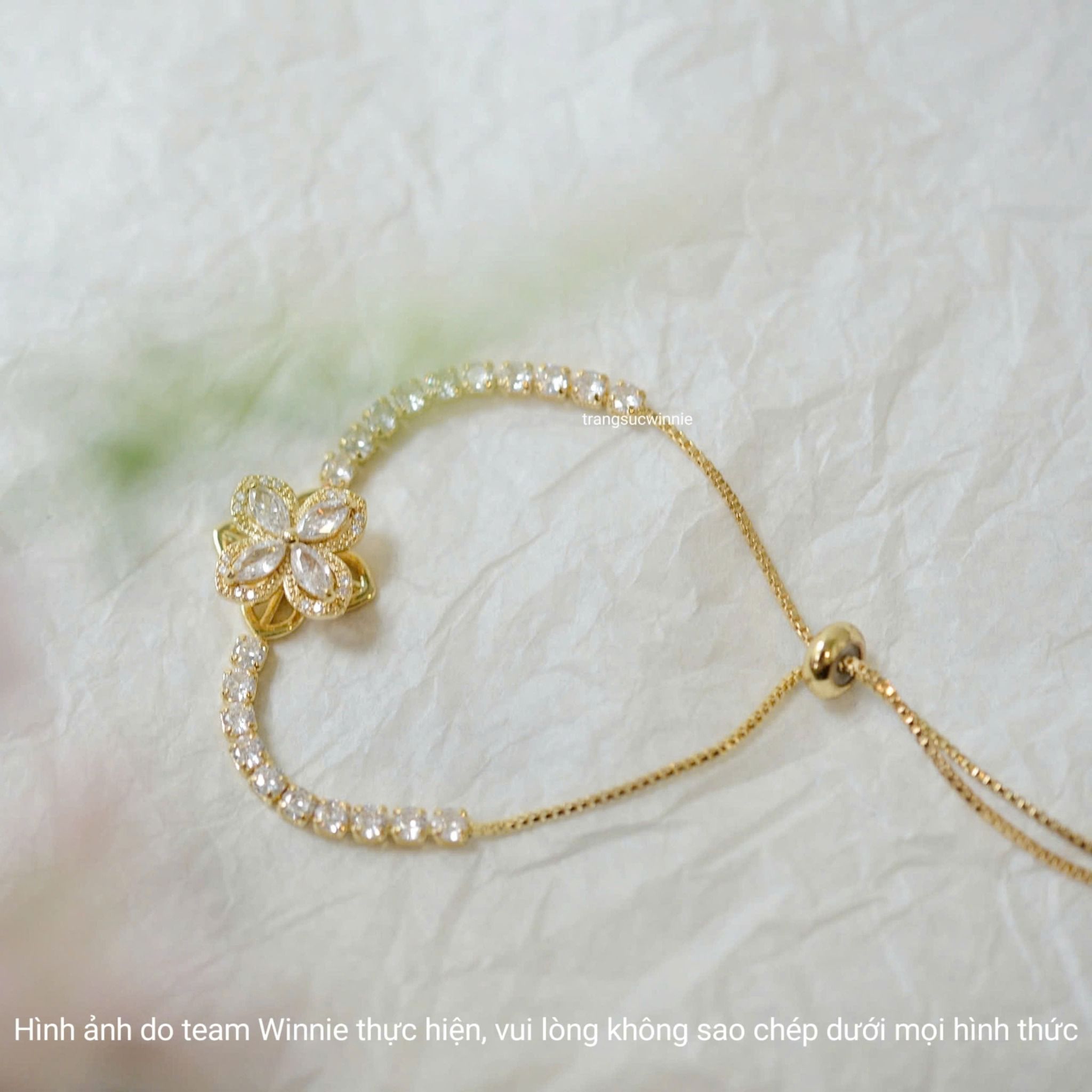  Lắc tay titan Hoa xoay VG 