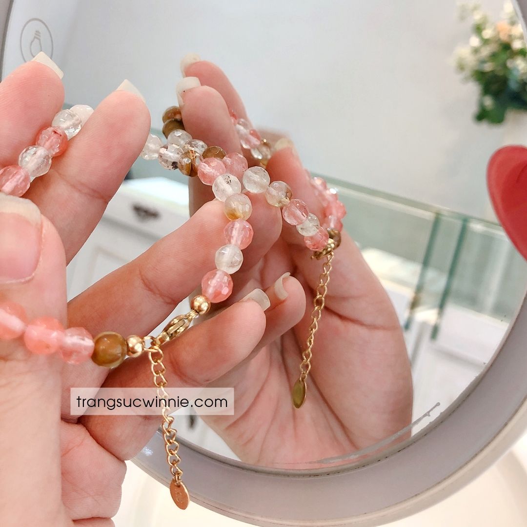  Lắc tay Hồng Hoa 