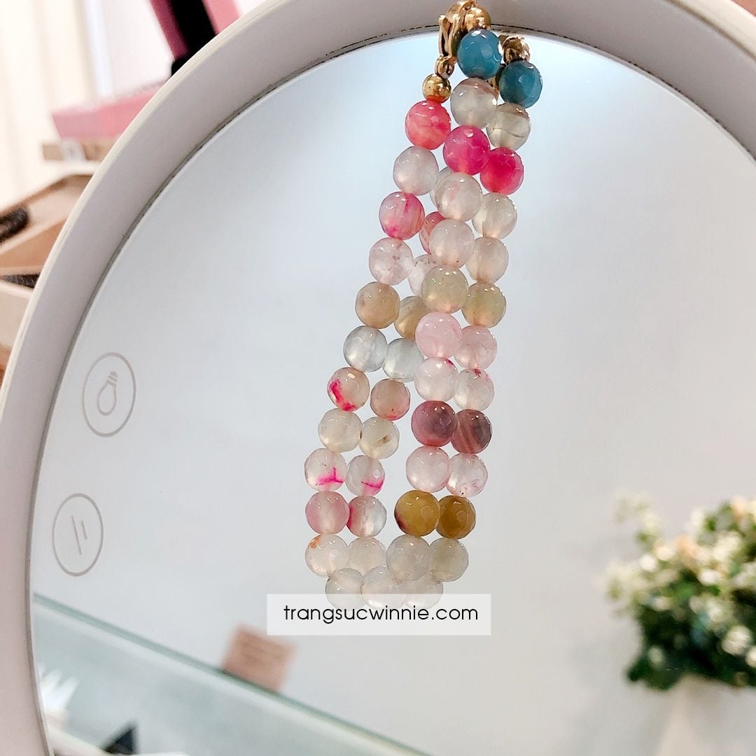  Lắc tay Hồng Lam 