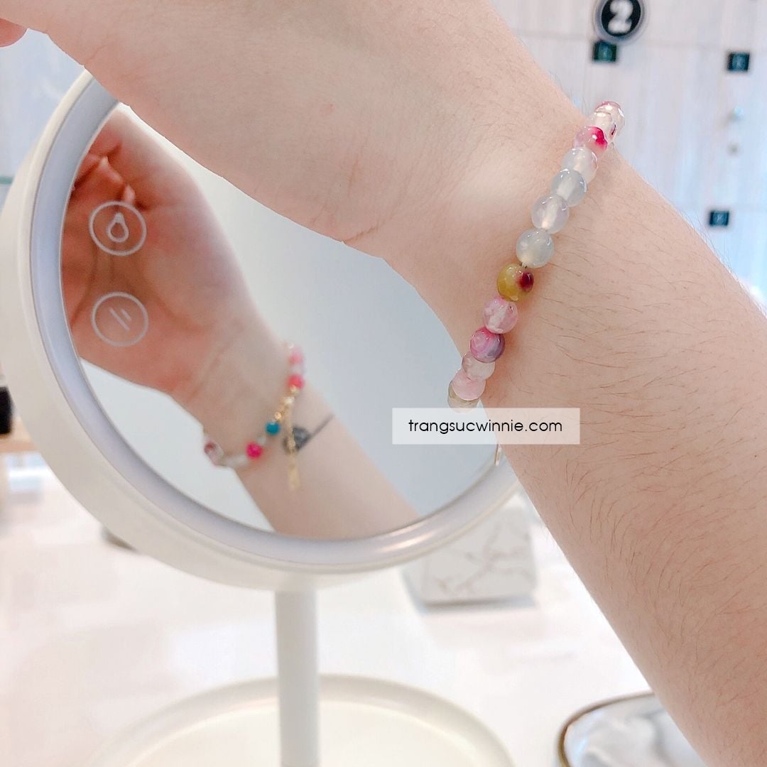  Lắc tay Hồng Lam 