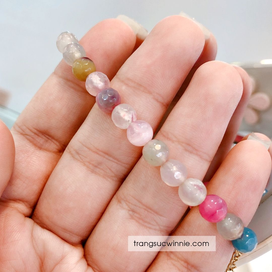  Lắc tay Hồng Lam 