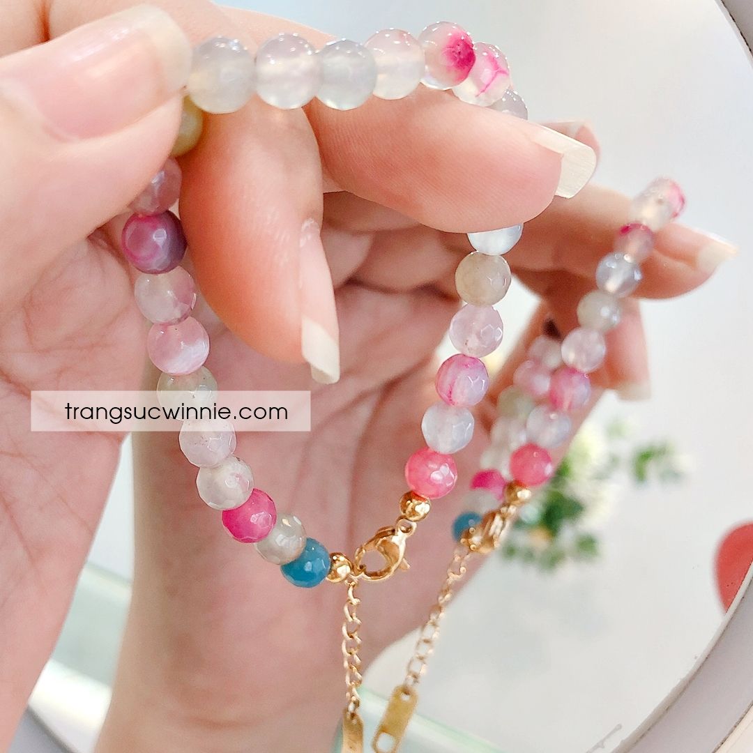  Lắc tay Hồng Lam 