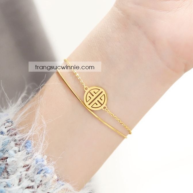  Lắc tay titan Song hỷ 