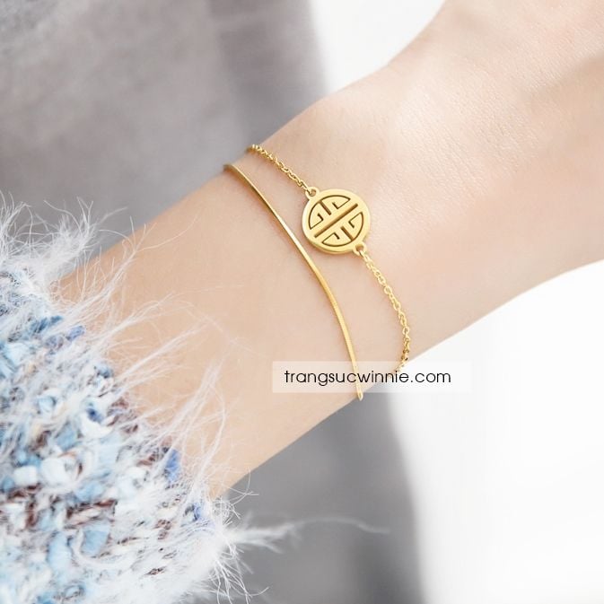  Lắc tay titan Song hỷ 