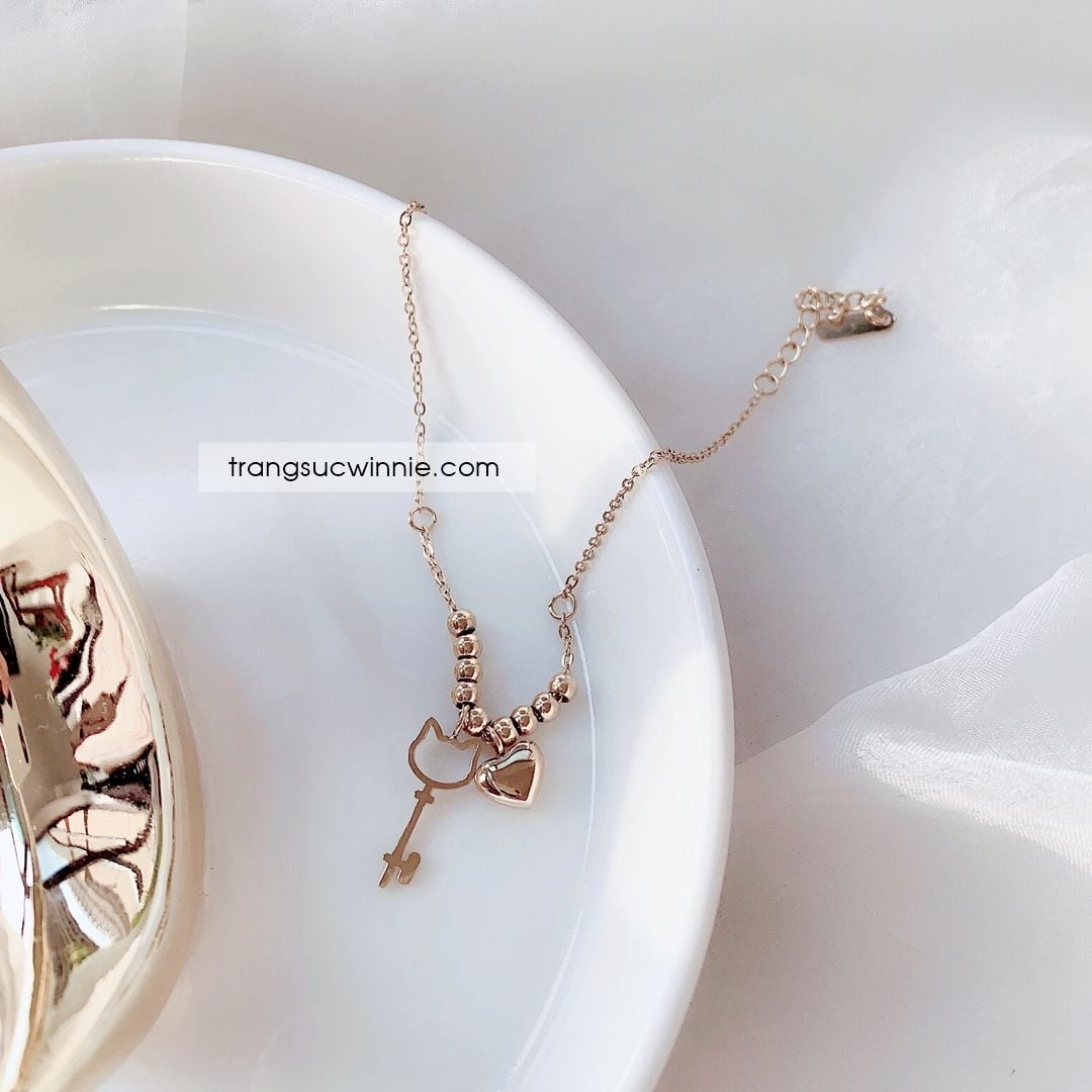  Lắc tay titan Key2heart 