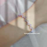  Lắc tay Kim sắc - tím 