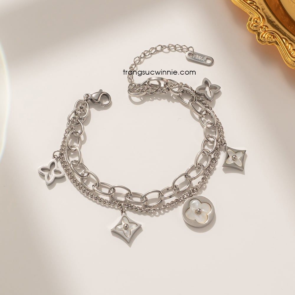  Lắc tay titan Louis chain B 