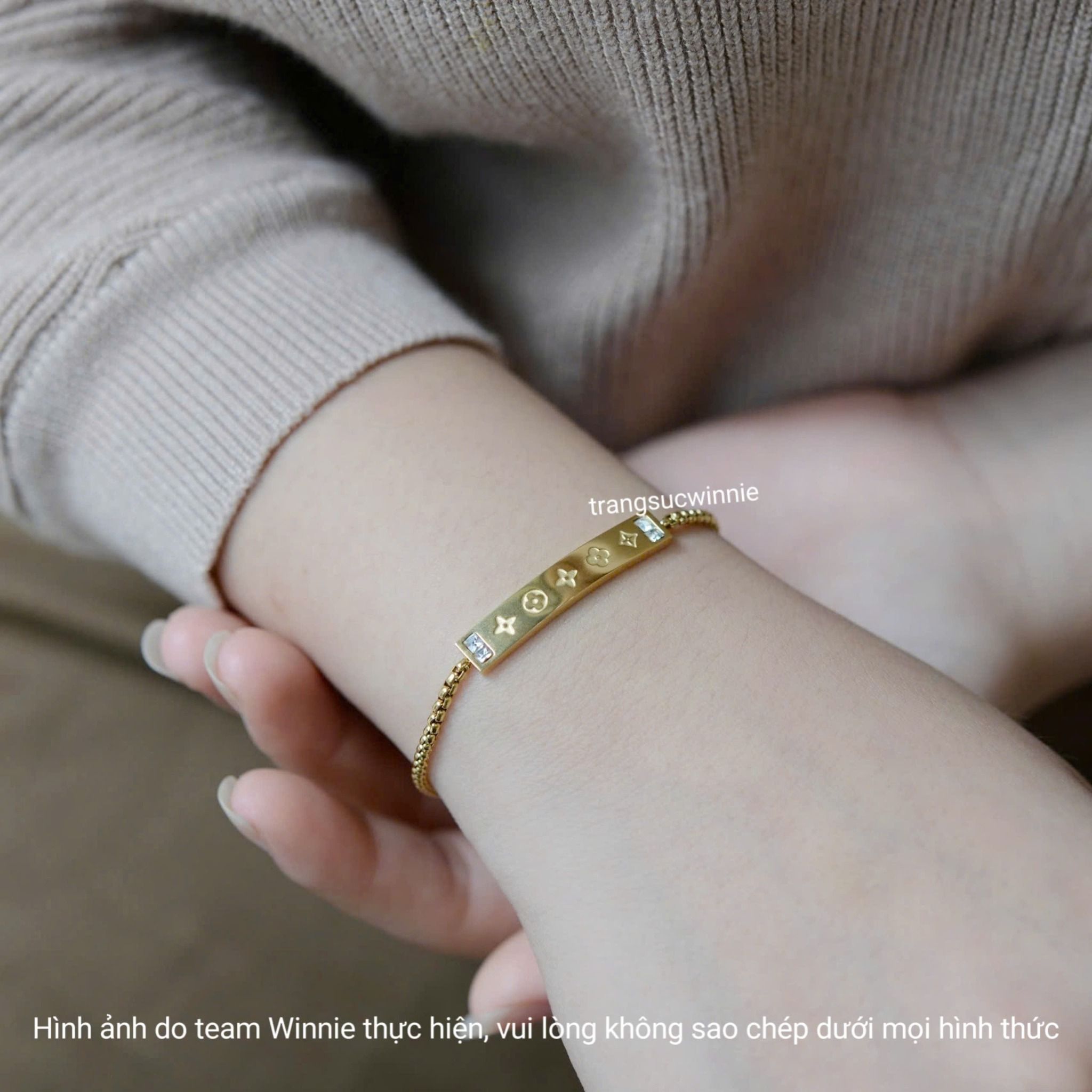  Lắc tay titan Louis tide 