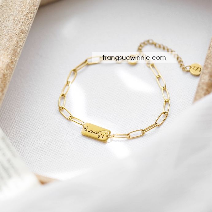  Lắc tay titan Lucky chain 