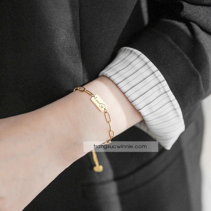  Lắc tay titan Lucky chain 